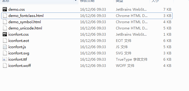 图标库代替图片的方法